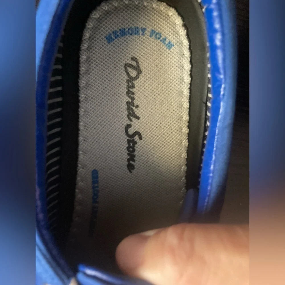 David Stone blue loafers in EUC in size Men’s 10.5 M. See pictures